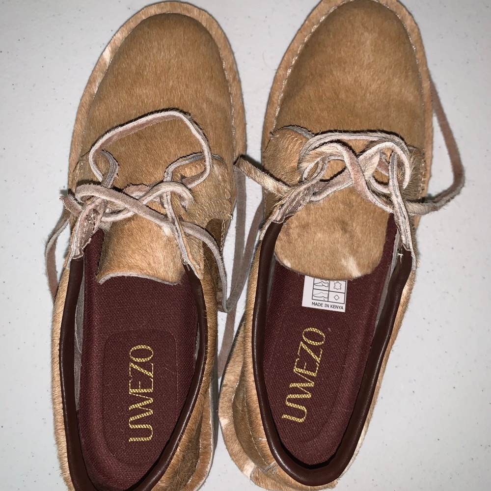 Uwezo Genuine Cow Hair Shoes